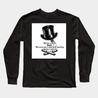 Winston Churchill Quote Long Sleeve T-Shirt